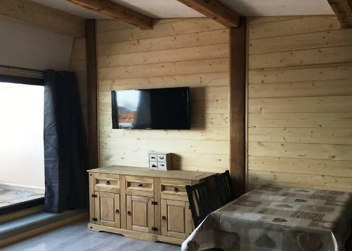 4 Pers, Coeur Station, Proche Pistes Apartament *