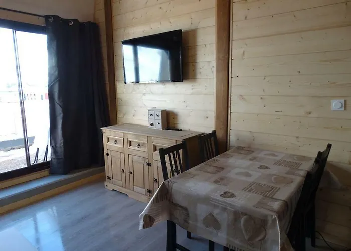 4 Pers, Coeur Station, Proche Pistes Apartament